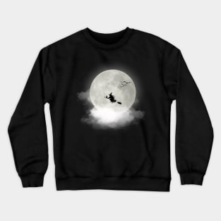 The Witch and the Full Moon Crewneck Sweatshirt